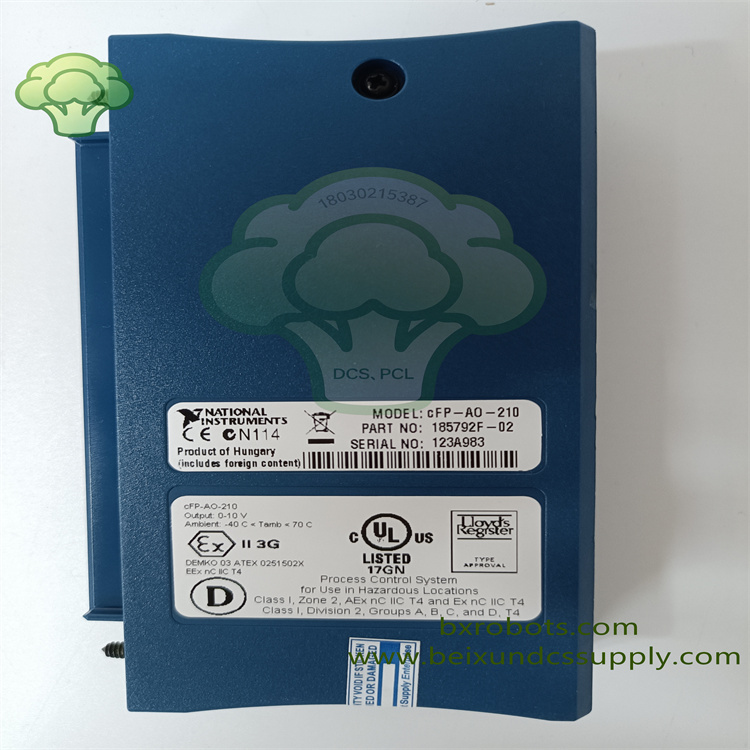 <strong>NI CFP-AO-210 Compact FieldPoint 8 通道模拟电</strong>